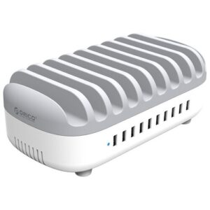 Сетевое зарядное устройство ORICO DUK-10P, белый/серый