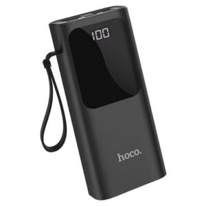 Портативный аккумулятор hoco. J41 Treasure 10000mAh, чёрный, упаковка: коробка