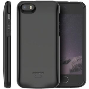 Чехол-аккумулятор InnoZone XDL-612 4000мАч Черный для iPhone 5/5S/SE