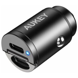 Автомобильное зарядное устройство Aukey CC-A4 (Black)