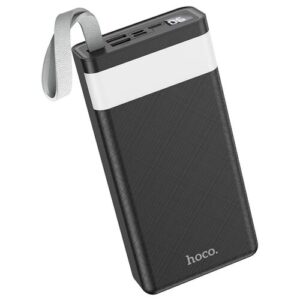 Портативный аккумулятор hoco. J73 Powerful 30000mAh, black, упаковка: коробка