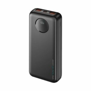 Внешний аккумулятор NRG Turbo V4 10000 мА-ч, дисплей, powerbank черный, Deppa, 33681
