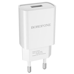 Сетевое зарядное устройство Borofone BA20A Sharp, Global, белый