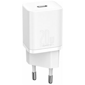 Сетевое зарядное устройство Baseus Super Si Quick Charger 1C 20W EU белый