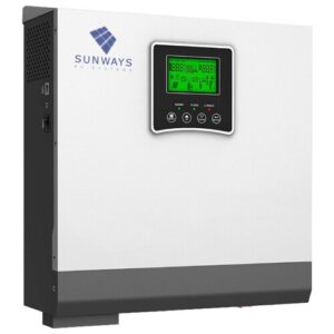 Инвертор для солнечных панелей Sunways UMX II MPPT 2024, преобразователь напряжения, 2000Вт