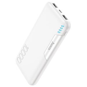 Портативный аккумулятор hoco. J82 Easylink 10000mAh, белый, упаковка: коробка
