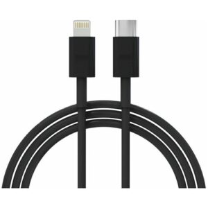 Автомобильное зарядное устройство с кабелем 20W USB Type-C - Lightning moonfish MF-CCH-003CL, черный