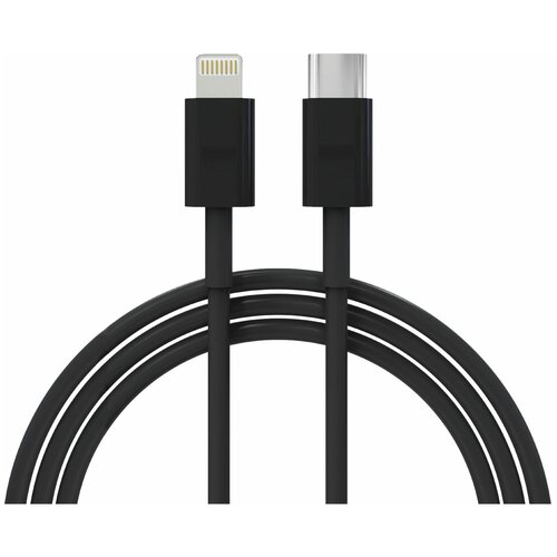 Автомобильное зарядное устройство с кабелем 20W USB Type-C - Lightning moonfish MF-CCH-003CL, черный