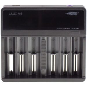 Зарядное устройство EFEST "LUC V6", для аккумуляторов 10440-26650