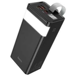 Портативный аккумулятор hoco. J86 Powermaster 40000 mAh, черный, упаковка: коробка