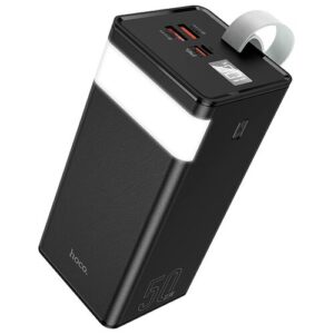 Портативный аккумулятор hoco. J86A Powermaster 50000 mAh, черный, упаковка: коробка