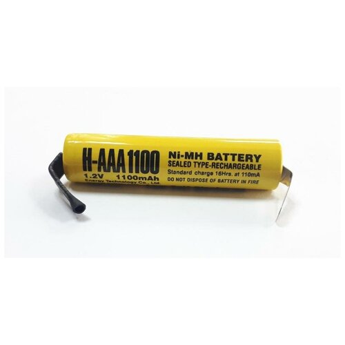 Аккумулятор Energy Technology AAA OEM Low Self Discharge H-AAA1100T 1.2v 1100mAh Ni-Mh (с пластинами) , 1шт.