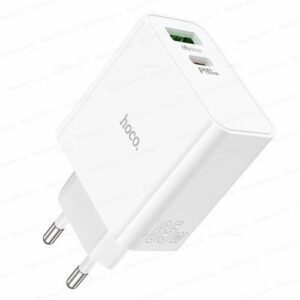 Сетевое зарядное устройство Hoco C113A, PD65W, белый