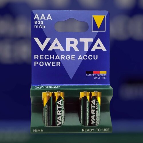 Аккумуляторы VARTA AAA 800 8 штук