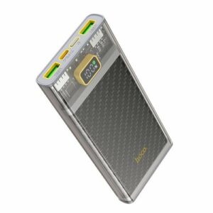 Внешний аккумулятор HOCO J103 10000 mAh 22.5W "быстрая зарядка" серый