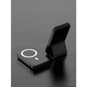 Повербанк для Айфона, MagSafe PowerBank, внешний аккумулятор 10000mAh, 20W, беспроводная зарядка для iPhone, Samsung, черный
