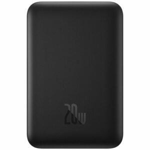 Внешний аккумулятор OS-Baseus Magnetic Mini Air 10000mAh 20W черный（кабель Type-C to Type-C (20V/3A) 30 см) (P10059001113-00)
