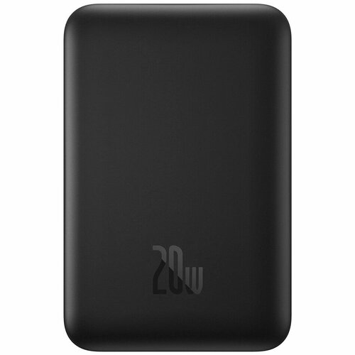 Внешний аккумулятор OS-Baseus Magnetic Mini Air 10000mAh 20W черный(кабель Type-C to Type-C (20V/3A) 30 см) (P10059001113-00)