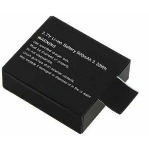 Аккумулятор для камеры SJCAM 900 mAh 3.7V для экшн-камер SJ4000 / SJ5000 / M10 и других