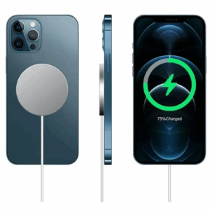 Беспроводное зарядное устройство, для iPhone, MagSafe, 15Вт, Qi, белое