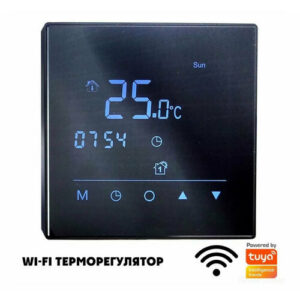 Умный терморегулятор для теплого пола X 22.10 черный с Wi-Fi