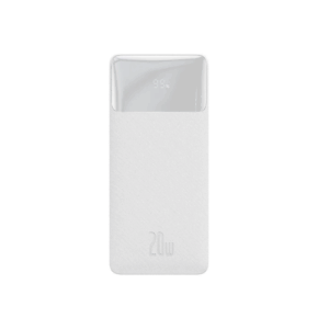 Внешний аккумулятор Baseus Bipow Digital Display Fast Charge Power Bank 20000mAh 20W White (PPBD050302)