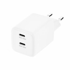 Сетевое зарядное устройство uBear Bridge USB-Cx2 45 Вт GaN