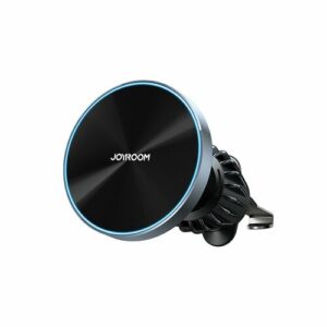 Автомобильный держатель магнитный с беспроводной зарядкой Joyroom JR-ZS240 Pro / Зарядное устройство Joyroom JR-ZS240 c магсейф / Черный