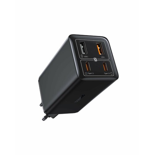 Сетевое зарядное устройство Baseus 100W GaN6 Pro 2xUSB-C, 2xUSB-A (P10162705112-00) черный