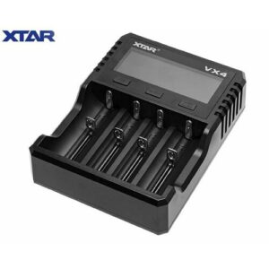 Зарядное устройство XTAR VX4 KIT c адаптером PD20 (для Li-ion/Ni-MH/LiFePO4 аккумуляторов)