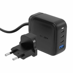 Сетевое зарядное устройство EnergEA Travelworld GaN100 3C1A PD/PPS/QC3.0 100W - темно серый (Gunmetal)