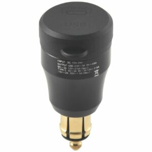 Зарядное устройство для мотоцикла MyPads с USB Type C портом QC3.0