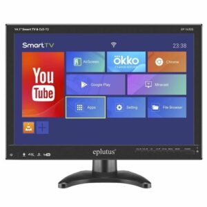 Телевизор цифровой Smart TV Eplutus EP-1430S DVB-T2/C с аккумулятором