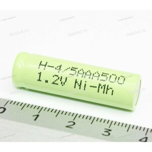 Аккумулятор H-4/5AAA500 1,2В, 500mAh NiMH (10,5*36,0mm)