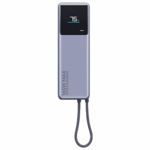 Внешний аккумулятор Xiaomi Power Bank With Built-in Cable 165W Grey (PB1165MI)