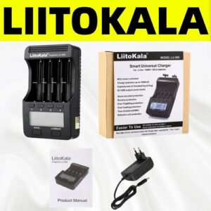 Аккумулятор LiitoKala Lii-500, NiMH, 3.7V, 1.2V 18350 16340 10440 14500 18650 26650 AAA