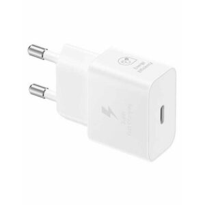 Сетевое зарядное устройство Samsung USB Type-C, адаптер для быстрой зарядки, 25 Вт (EP-T2510), белый