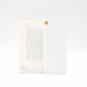 Портативный аккумулятор Xiaomi Powerbank 10000mAh, беспроводная зарядка, быстрая зарядка, белый