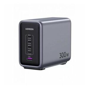 Сетевое зарядное устройство UGREEN CD333-90903B Nexode 300W GaN EU Black