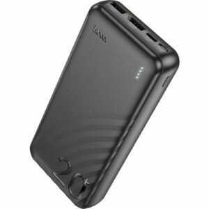 Внешний аккумулятор Hoco J123A ELEMENT 20000mAh 2A 2xUSB-A черный, 2127335