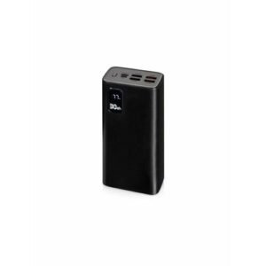 Портативный внешний аккумулятор «FAST», 30000 mAh, цвет черный