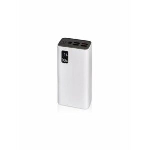 Портативный внешний аккумулятор «FAST», 30000 mAh, цвет белый