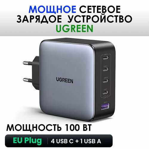 Сетевое зарядное устройство uGreen X563 100W