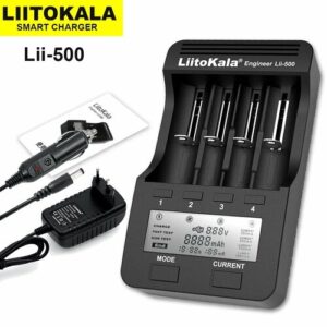 LiitoKala Lii-PD4 Зарядное устройство для аккумуляторов 18650, 26650, 21700, 32650, 18350, AA, AAA, Lii-PD4