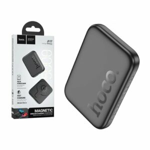 Беспроводной магнитный аккумулятор Hoco J117 MagSafe 5000 mAh PD20W QC3.0, черный