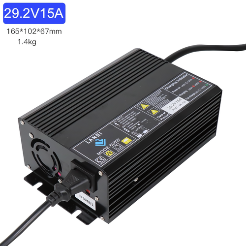 Зарядное устройство для аккумулятора LiFePO4 24V (29,2V) 15A, EU