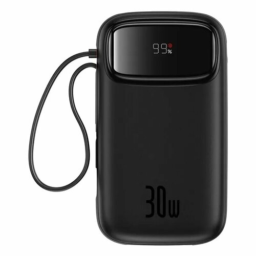 Портативный аккумулятор Baseus P10055009113, 20000mAh, 30Вт, черный