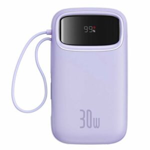 Портативное зарядное устройство Baseus QPow 2 20000mAh 30W Nebula Purple (P10055009513-00)