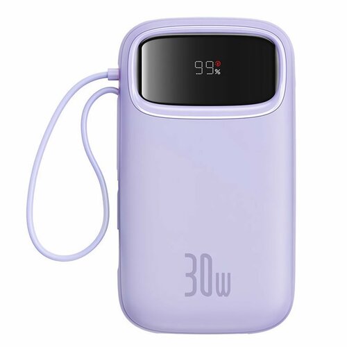 Портативное зарядное устройство Baseus QPow 2 20000mAh 30W Nebula Purple (P10055009513-00)