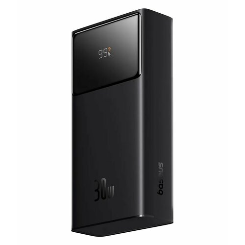 Портативное зарядное устройство Baseus Star-Lord Digital Display 10000mAh 30W Cluster Black (P10022907113-00)